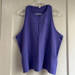 Women’s Lululemon Relaxed Purple Racerback Workout Tank Top - Size 14